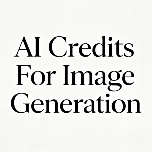 10000 AI Credits | AI Image Generation Balance